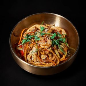 004. Лапша с морепродуктами